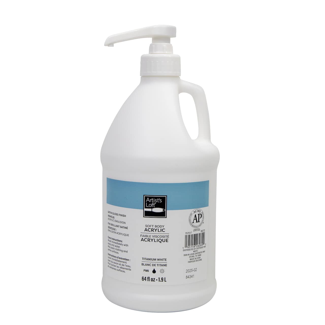 6 Pack: 64oz. Soft Body Acrylic Paint by Artist's Loft®